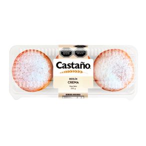 Berlines Castaño Con Crema 255 g 3 un.