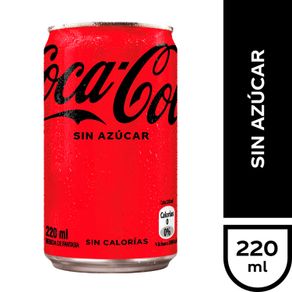 Bebida Coca-Cola Sin Azúcar 220 ml