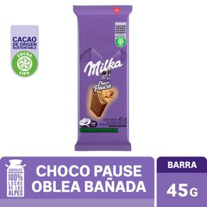 Chocolate Milka Relleno Con Oblea Choco Pause 45 g